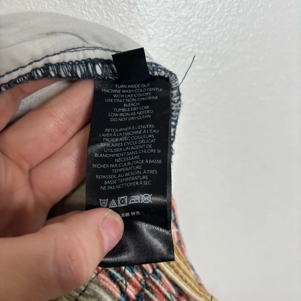 BDG Zana Patchwork Corduroy Trousers XS High Rise Wide Leg - Picture 12 of 13